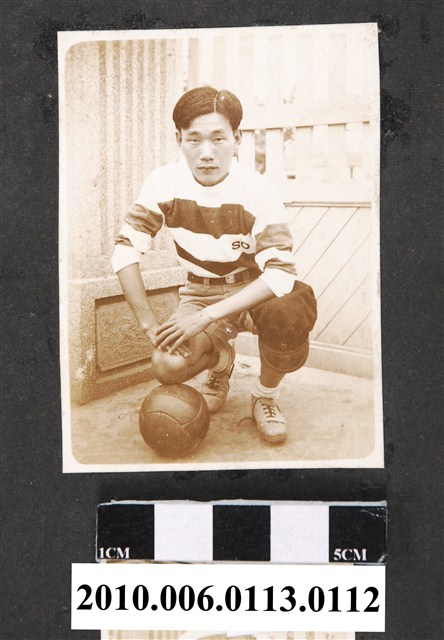 臺南長老教中學校男學生個人照 (共1張)