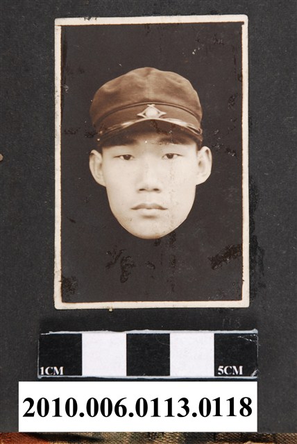 臺南長老教中學校男學生個人照 (共1張)