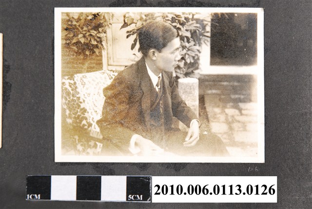 臺南長老教中學校男學生個人照 (共1張)