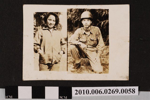 男子與女子獨照 (共1張)