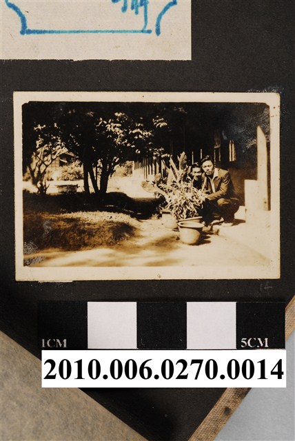 民國39年皮子寮國民學校男子合照 (共1張)