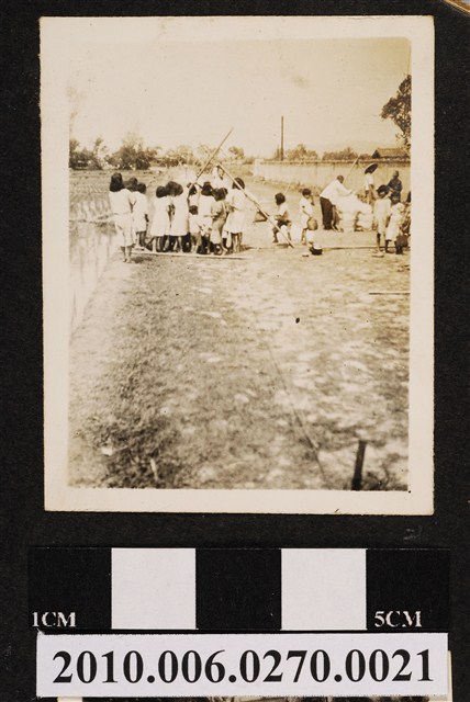 皮子寮國民學校學童活動照之二 (共1張)