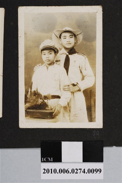 兩名童子軍合照 (共1張)