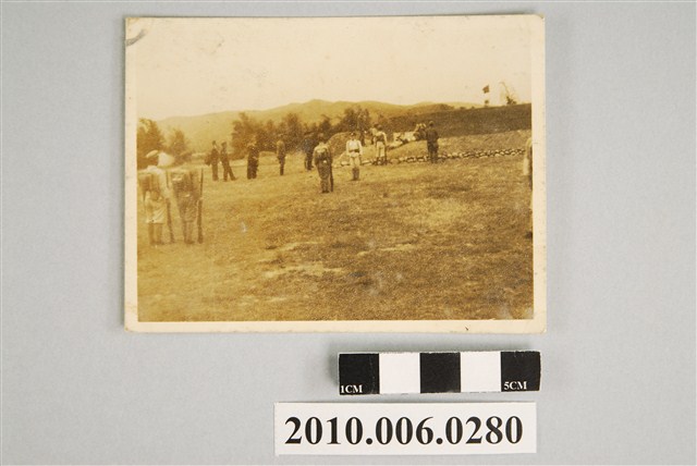 桃園農業學校軍事訓練照片 (共2張)