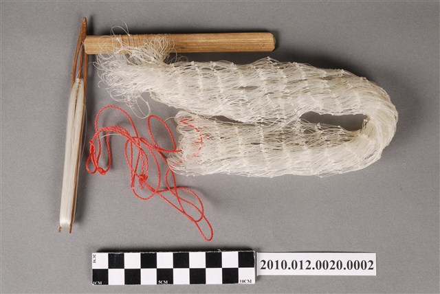 補網針含透明漁線與漁網 (共4張)