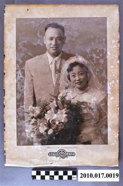 劉樹森夫妻結婚照 (共3張)