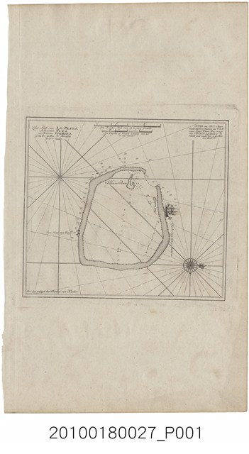 Johannes van Keulen II〈東沙島海圖〉 (共2張)