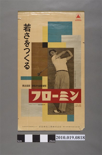 武田藥品工業株式會社保健藥品海報 (共2張)