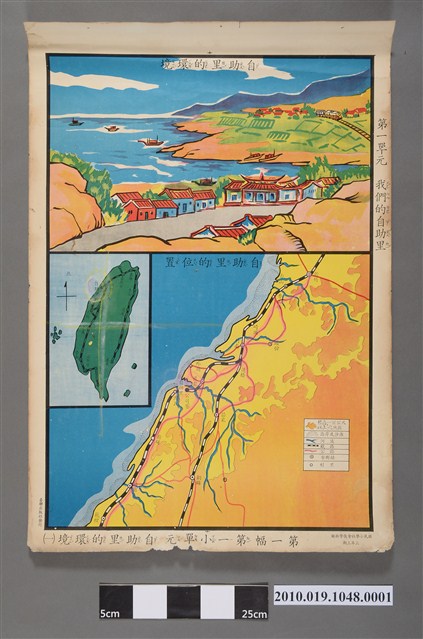 台聯出版社國民小學社會三年上期教學掛圖自助里的環境（一） (共2張)