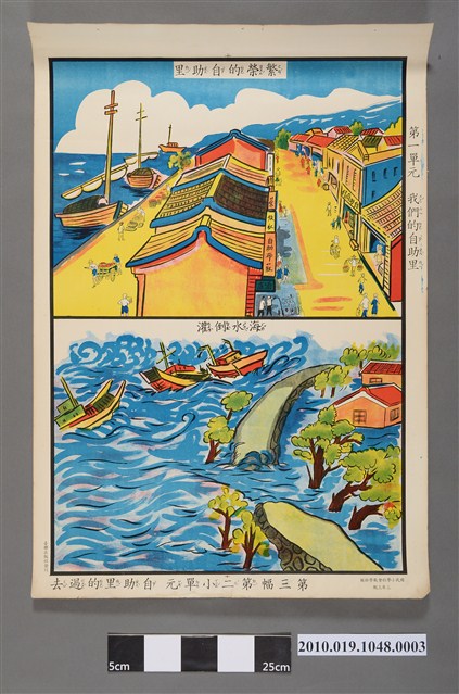 台聯出版社國民小學社會三年上期教學掛圖自助里的過去 (共2張)