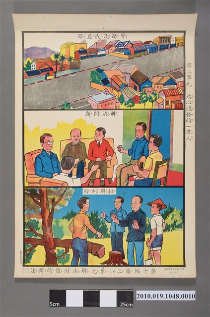 台聯出版社國民小學社會三年上期教學掛圖解決困難的辦法（二） (共2張)