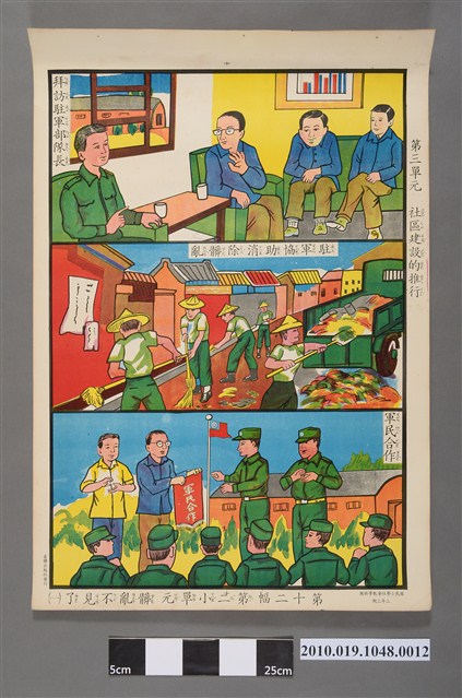 台聯出版社國民小學社會三年上期教學掛圖髒亂不見了（一） (共2張)