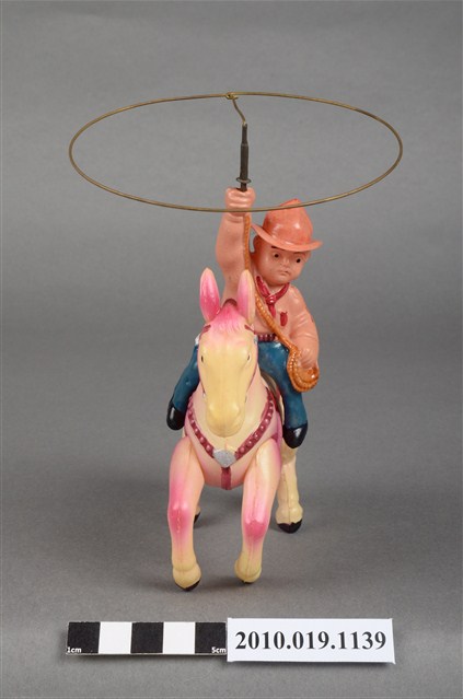 牛仔騎馬發條玩具 (共10張)