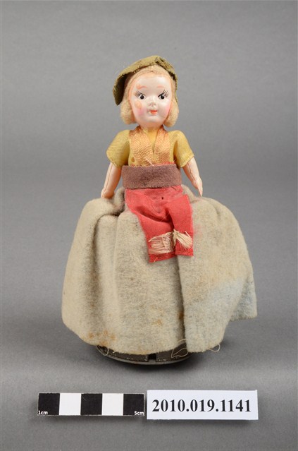 金髮跳舞女孩發條玩偶 (共9張)