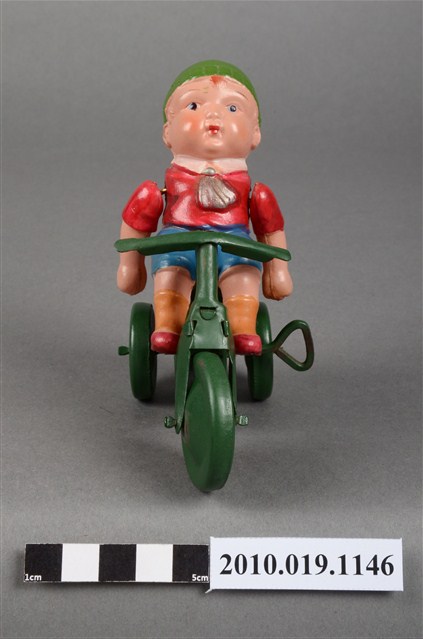 三輪車男孩發條玩具 (共10張)