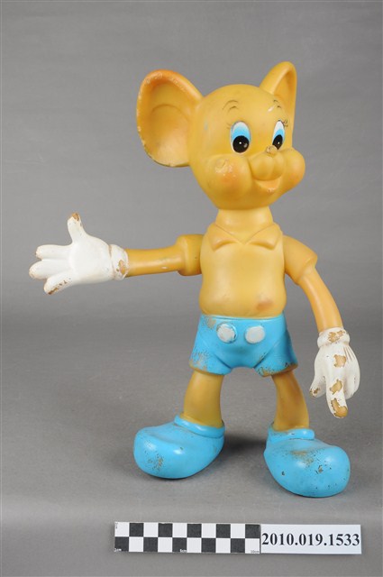 黃色塑膠老鼠玩偶 (共9張)