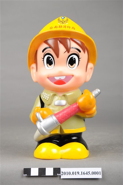 臺南縣消防寶寶造型存錢筒 (共10張)