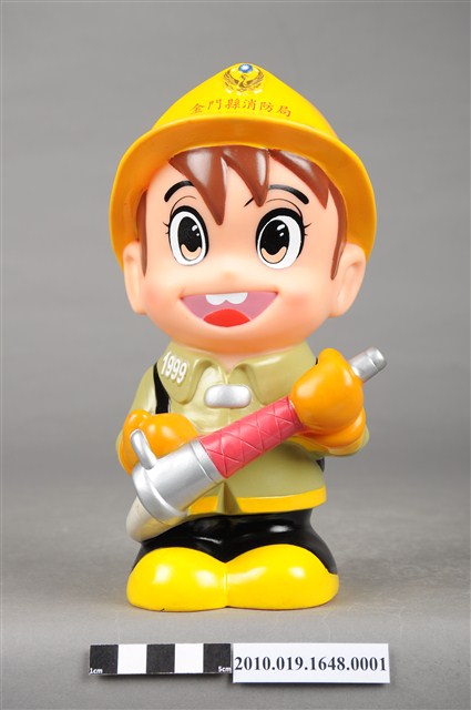 金門縣消防寶寶造型存錢筒 (共10張)