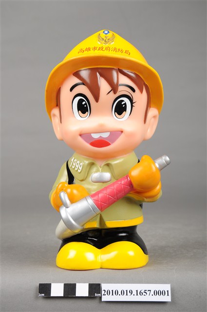 高雄市消防寶寶造型存錢筒 (共10張)