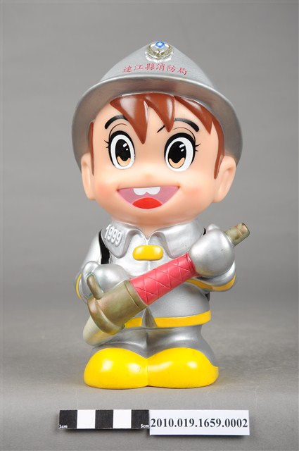 連江縣消防寶寶造型存錢筒 (共10張)