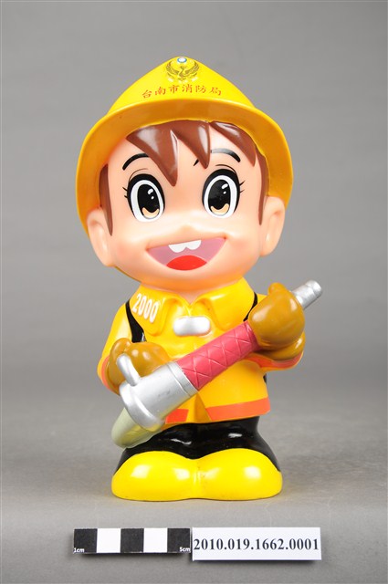 臺南市消防寶寶造型存錢筒 (共10張)
