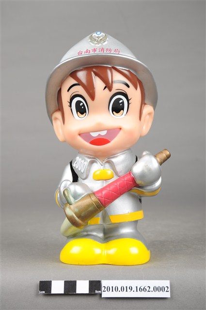 臺南市消防寶寶造型存錢筒 (共10張)