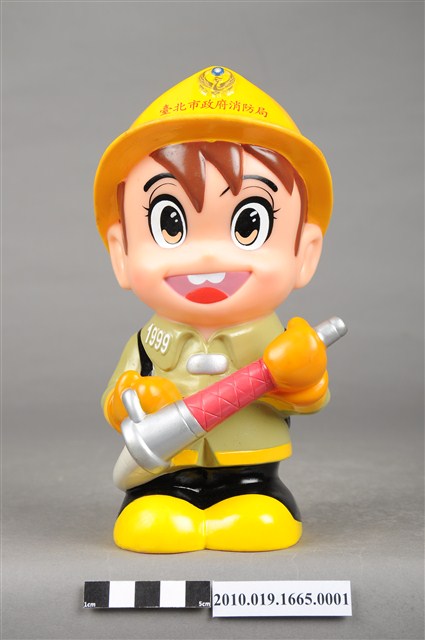 臺北市消防寶寶造型存錢筒 (共10張)