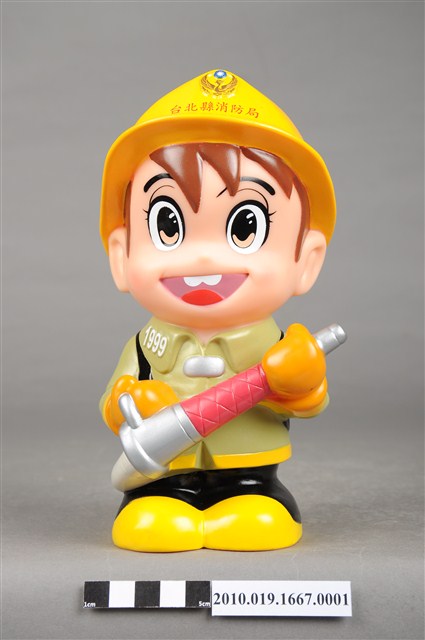 臺北縣消防寶寶造型存錢筒 (共10張)