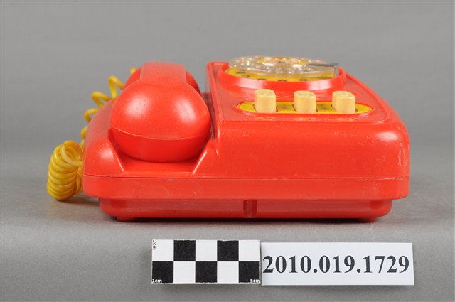 紅色轉盤電話玩具 (共11張)