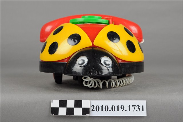 瓢蟲造型轉盤電話玩具 (共10張)