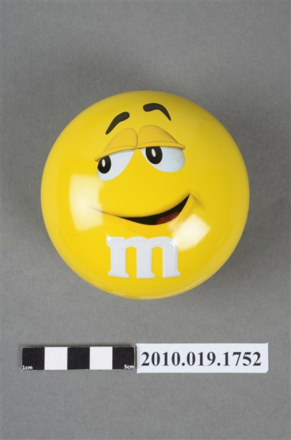 M＆M's黃色鐵製糖果盒 (共5張)