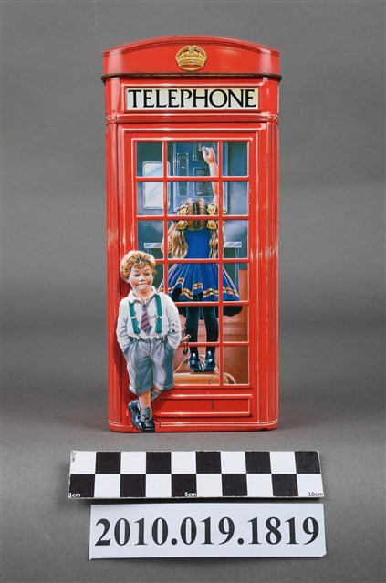 英國紅色電話亭存錢筒 (共10張)