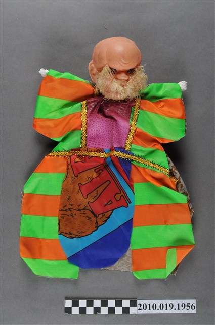 白眉無髮布袋戲偶 (共4張)