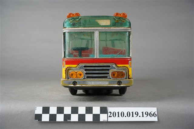 彩色公車造型玩具 (共10張)