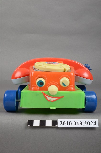 紅色電話車造型玩具 (共10張)