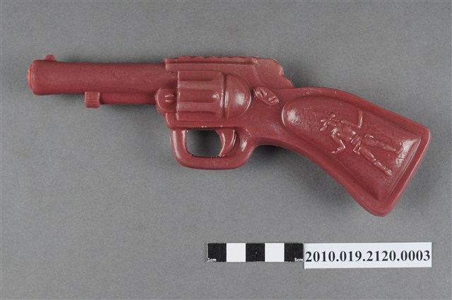 咖啡色手槍造型玩具 (共4張)