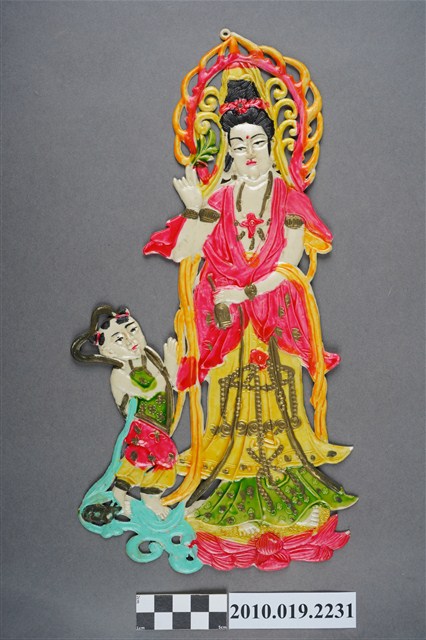 童子拜觀音尪仔仙 (共2張)