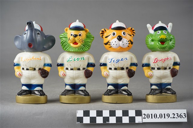 中華職棒吉祥物玩偶組 (共7張)