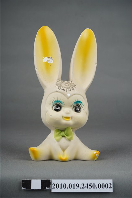 張眼瓷器兔擺飾玩偶 (共10張)