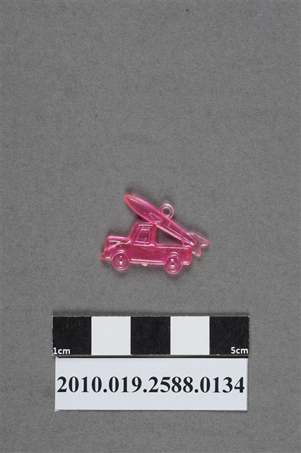 粉紅色飛彈車造型尪仔仙 (共2張)