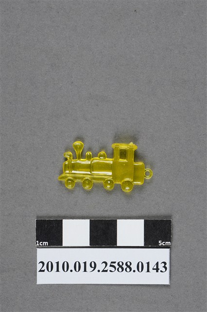 黃色蒸機造型尪仔仙 (共2張)