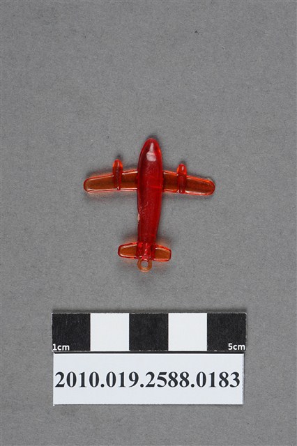 紅色飛機造型尪仔仙 (共2張)