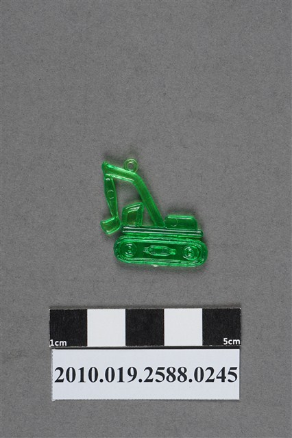 綠色挖土機造型尪仔仙 (共2張)