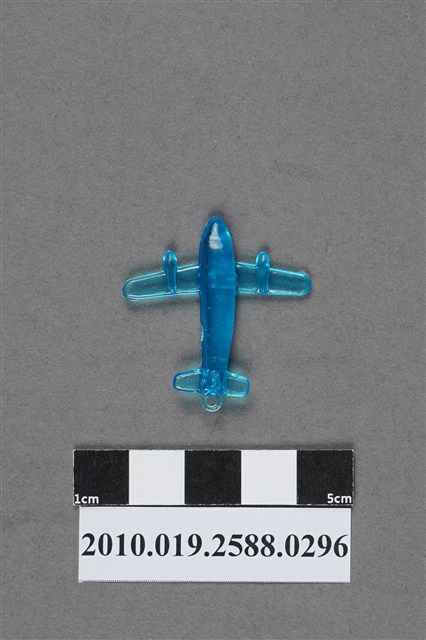 藍色飛機造型尪仔仙 (共2張)