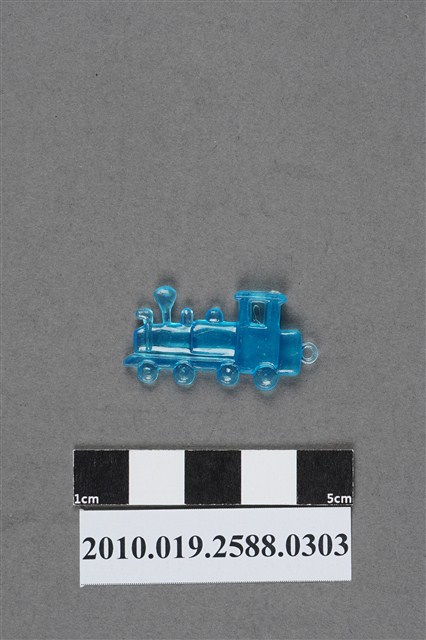 藍色蒸機造型尪仔仙 (共2張)