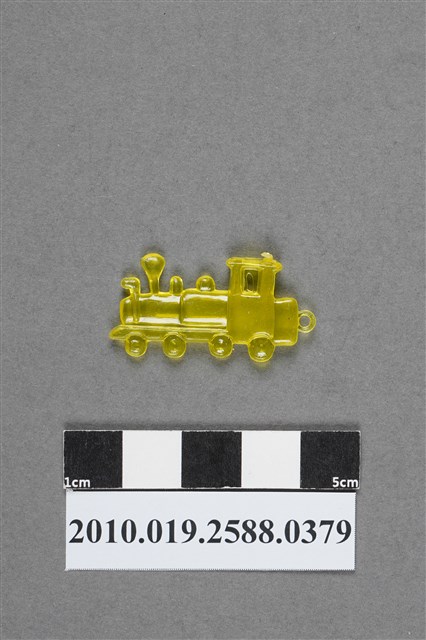 黃色蒸機造型尪仔仙 (共2張)