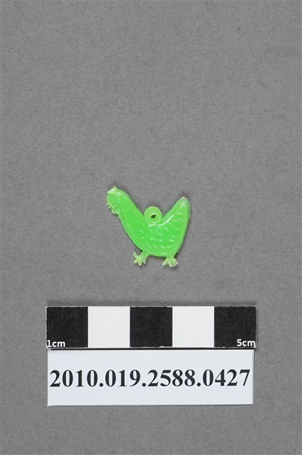 綠色雞造型尪仔仙 (共2張)