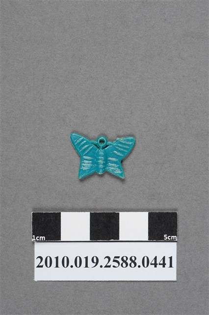 藍綠色蝴蝶造型尪仔仙 (共2張)