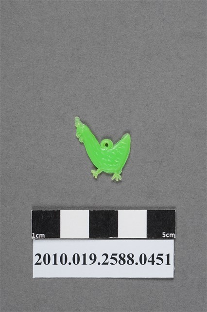 綠色雞造型尪仔仙 (共2張)