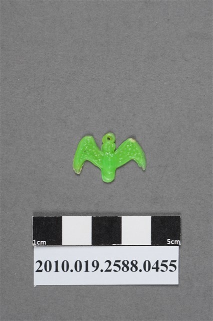 綠色鳥造型尪仔仙 (共2張)